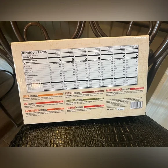 NIB Road Trip Hot Sauce (7) Pack of Hot Sauces - Picture 5 of 10